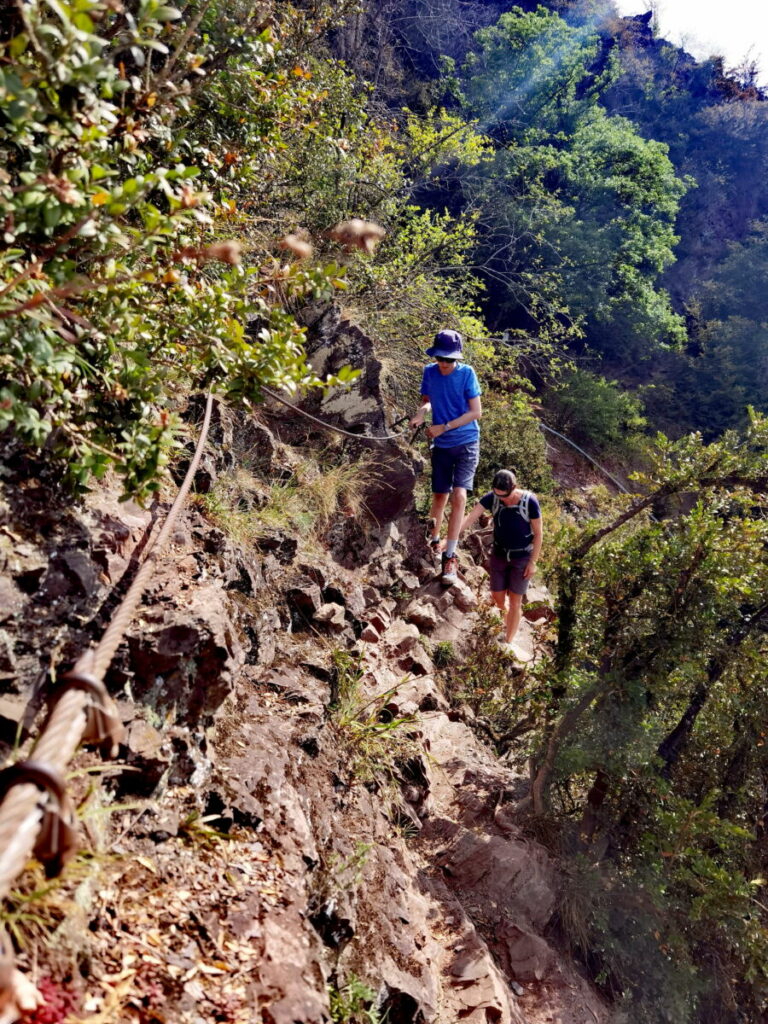 Via ferrata Calmont con bambini