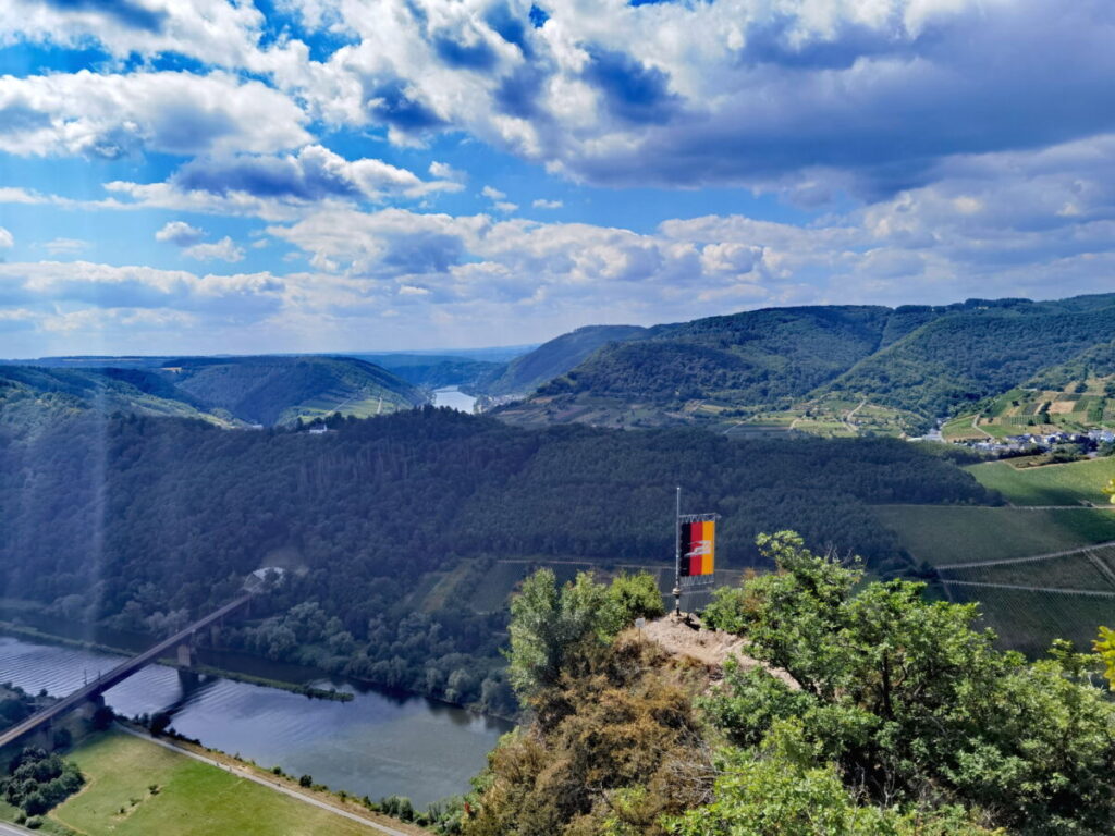 Die Aussichtskanzel Eller Todesangst an der Mosel